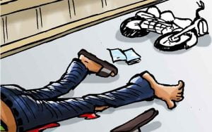 Pejalan Kaki Ditabrak Motor di Kintom