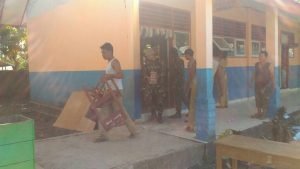 Personil Polres Poso Diterjunkan Bantu Korban Gempa