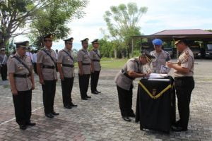 Kasat Polair Donggala Resmi Diganti