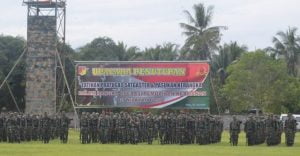 Danrem 132/Tadulako :Latihan Pratugas Satgaster 2017 Resmi ditutup