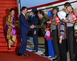 Terbang Langsung Dari Beijing Ke Palu , Presiden Akan Buka Kongres PMII ke-19 Besok