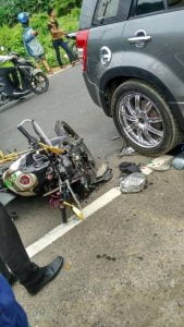 Anak Bikers Korban Lakalantas di Pangkep