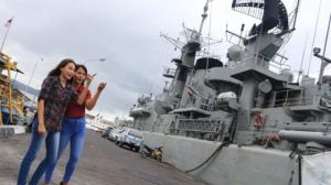 KRI Slamet Riyadi Jaga Perairan Sulut dari ISIS