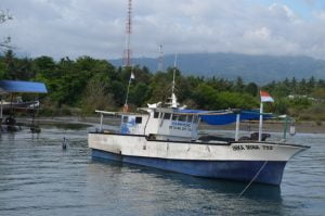 Ditpolair Tangkap Kapal Ilegal di Donggala