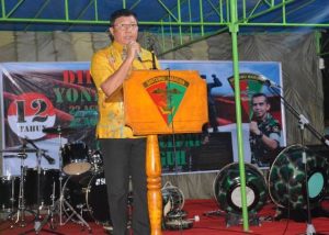 Bupati Poso Hadiri HUT Ke 12 Batalyon Infantri 714/Sintuwu Maroso