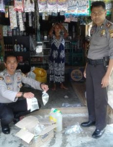 Polsek Labuan Gerbek Tempat Penjualan Miras