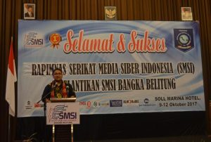 Dua Media syber sulteng Ikut Rapimnas SMSI di Bangka Belitung