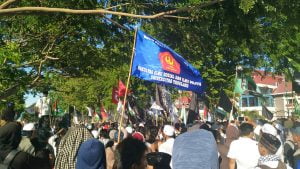Ribuan Massa Aksi FUI Sulteng Turun Kejalan Dukung Palestina