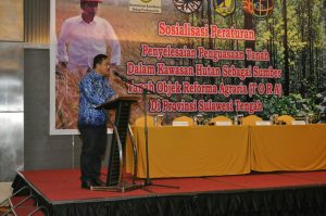 ​Dishut Sulteng Di deadline Enam Bulan Selesaikan Masalah PTKH