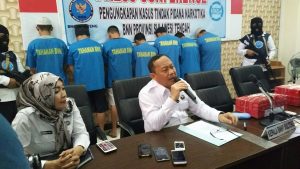 3,5 Kg Ganja Asal Medan di Gagalkan BNNP Sulteng,7 Tersangka di Bekuk