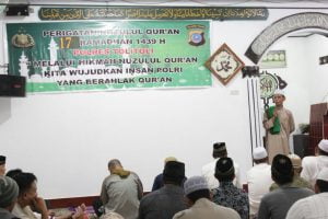 Insan Polri berakhlak Qur’an dalam peringatan Nuzul Qur’an