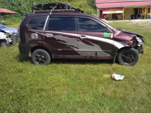 Laka Xenia vs Honda Win di Buol, Begini Kronologisnya