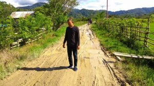 Buruk,Infrastruktur Jalan Di Kecamatan Lindu Kabupaten Sigi