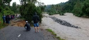 Jalur Palu –Kulawi Putus digerus Banjir,Pemprov dan BWSS III Sinergi Lakukan Antisipasi