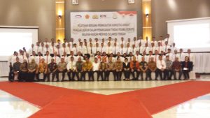 160 Aparat Penegak Hukum Se sulteng Ikut Pelatihan Bersama KPK