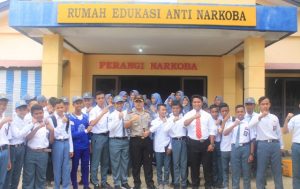 Cegah Peredaran Gelap narkoba di Kalangan Pelajar,Polres Muna Gelar Penyuluhan