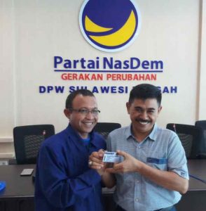 Aspirasi Selalu dikekang,Torky Turra Pindah Ke Gerbong Restorasi Partai Nasdem