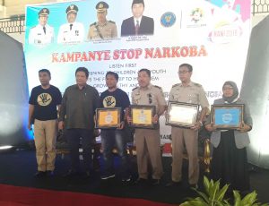 BNNK Muna Memperingati HANI 2018, Kasat Narkoba Polres Muna Apresiasi