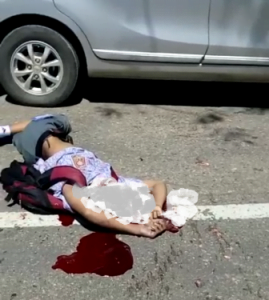 Laka Maut ,Dua Pelajar SMA Muna Tewas di Tempat