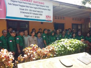 Pasca Pendaftaran di KPU, PBB Tolitoli Optimis Raih Hingga 6 Kursi di DPRD