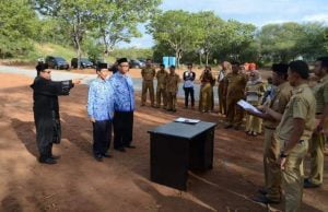 Walikota Palu Lantik Dua Pejabat di “Tanah Runtuh”