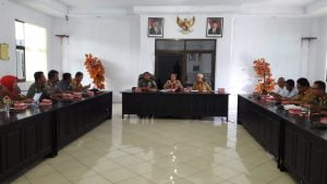 Persiapan HUT RI ke 73, Dandim 1305/BT Rapat Koordinasi Bersama Pemda Tolitoli