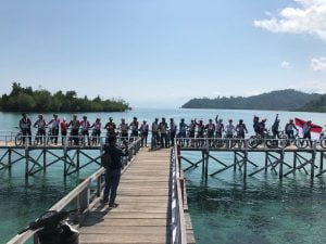Peringati HUT RI ke 73, Komunitas ‘WOF’ Tolitoli Curi Perhatian Warga,