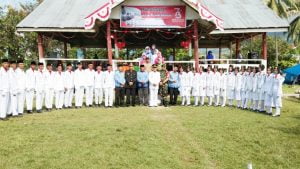 Upacara HUT RI ke-73 di Kecamatan Tomini Berlangsung Hikmat