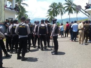 Cegah Bentrok, Kapolres Buol Pimpin Langsung Pengamanan Tapal Batas Sulteng – Gorontalo