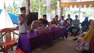 Polres Parimo Sosialisasikan Penyuluhan Narkoba Bersama DPK BKPRMI Kecamatan Tomini