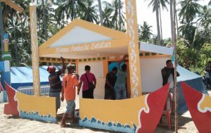 Peringati MTQ ke X Kecamatan  Tomini di Ambesia Barat,  Risma Ambesia Selatan Tampil Beda