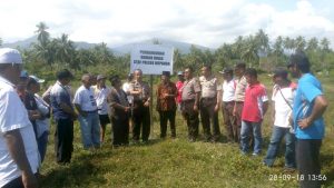 Mepanga Bakal Punya Mako Polsek Baru, Tim Rorena Polda Sulteng Tinjau Lokasi