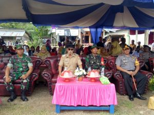 Kegiatan TMMD ke 103 di Buka Langsung Bupati Tolitoli