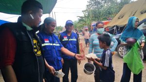 Posko Tagana Luwu Timur Layani Warga Pengungsi di Dapur Umum di Balaroa