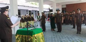 Tiga Pejabat Baru dilantik Oleh Kajati Sulteng M.Rum SH.MH