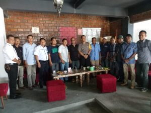 Kapolres Tolitoli  Jalin  Silaturahmi Dengan Awak Media Tolitoli