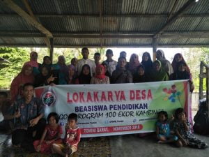 TPID Tomini Gagas Bantuan Beasiswa Melalui Program “Go-Program 100 Ekor Kambing”