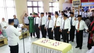 Bupati Parimo Lantik 14 Pejabat Tertinggi di Lingkup Pemda Parimo