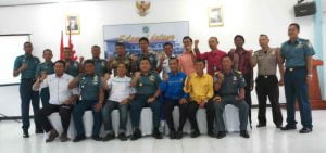 Danlanal Tolitoli Bahas Masalah Sosial Seputar Laut dengan Secangkir Kopi