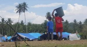 Hanya Andalkan Genset,Masyarakat Pengungsian di Desa Lero Krisis Listrik