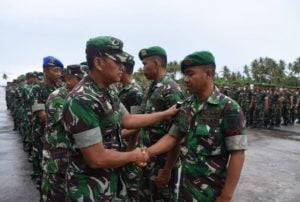 Sudahi Misi Kemanusiaan,  Yon Zipur 8/SMG Tinggalkan Palu