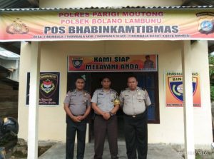 Luar Biasa.! Terobosan Bhabinkantibmas Polsek Bolano Lambunu, Tuai Simpati Warga