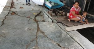 Proyek Tanggul Pengaman Pantai Dampingan TP4D Kejati Sulteng “Amboradul”