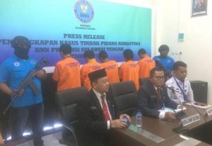 Lima Bandar Narkoba Lintas Kabupaten Di Ringkus BNN