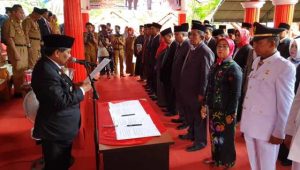 46 Hari Usai dilantik Jadi Bupati Donggala ,Kasman Lassa Rotasi Pejabat eselon II.III dan IV