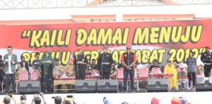 Warga Kota Palu Gelar Aksi Kaili Damai Menuju Pemilu Bermartabat 2019