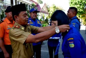 Sekkot Palu Resmi membuka Pelatihan Satuan Reaksi Cepat Damkar dan Rescue Kota Palu