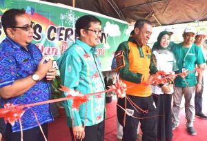Walikota Palu hadiri Closing CCS Ceremony Pesta Rakyat dan Pentas Seni Anak Di Hutan Kota  Kaombona