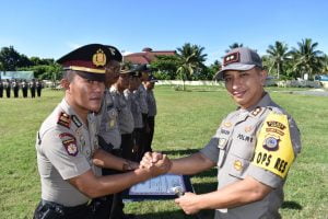 Sukses Amankan Pemilu 2019,8 Personil Polri Polres Banggai Dapat Penghargaan
