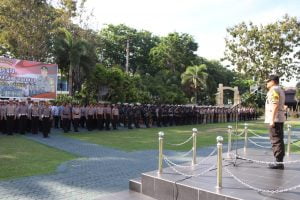 Polda Sulteng Kerahkan 657 Personil Untuk Amankan Pleno Di KPU Propinsi